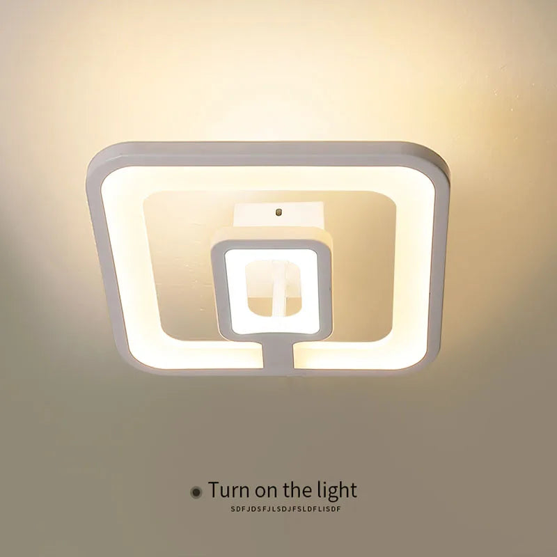 Modern ceiling lamp bedroom led lights living room ceiling chandelier corridor wall lamp balcony ceiling lights 220V home decor