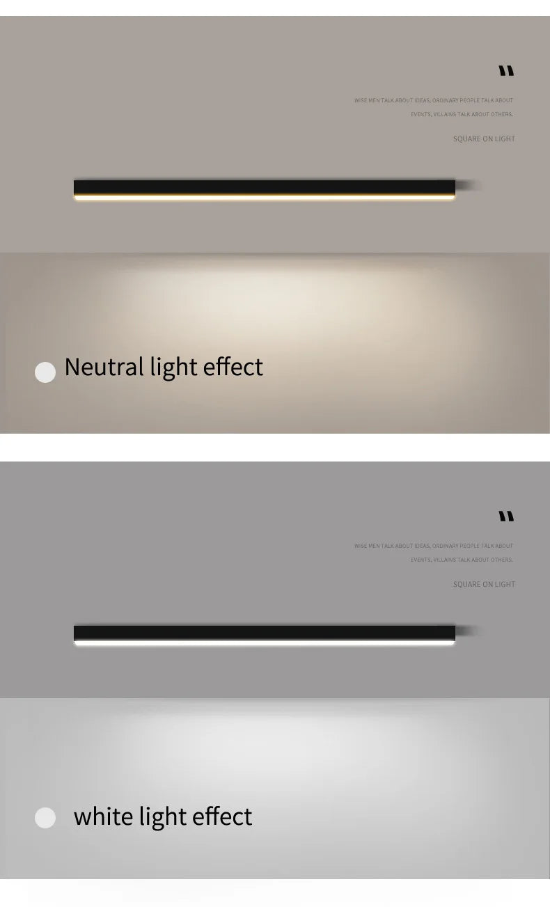 Balcony Ceiling Lights Long Strip Aisle LED Lamp Bedroom Dining Room Living Room Cloakroom Ceiling Lamp Island Kitchen Decor