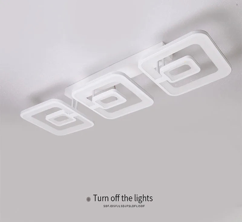Modern ceiling lamp bedroom led lights living room ceiling chandelier corridor wall lamp balcony ceiling lights 220V home decor