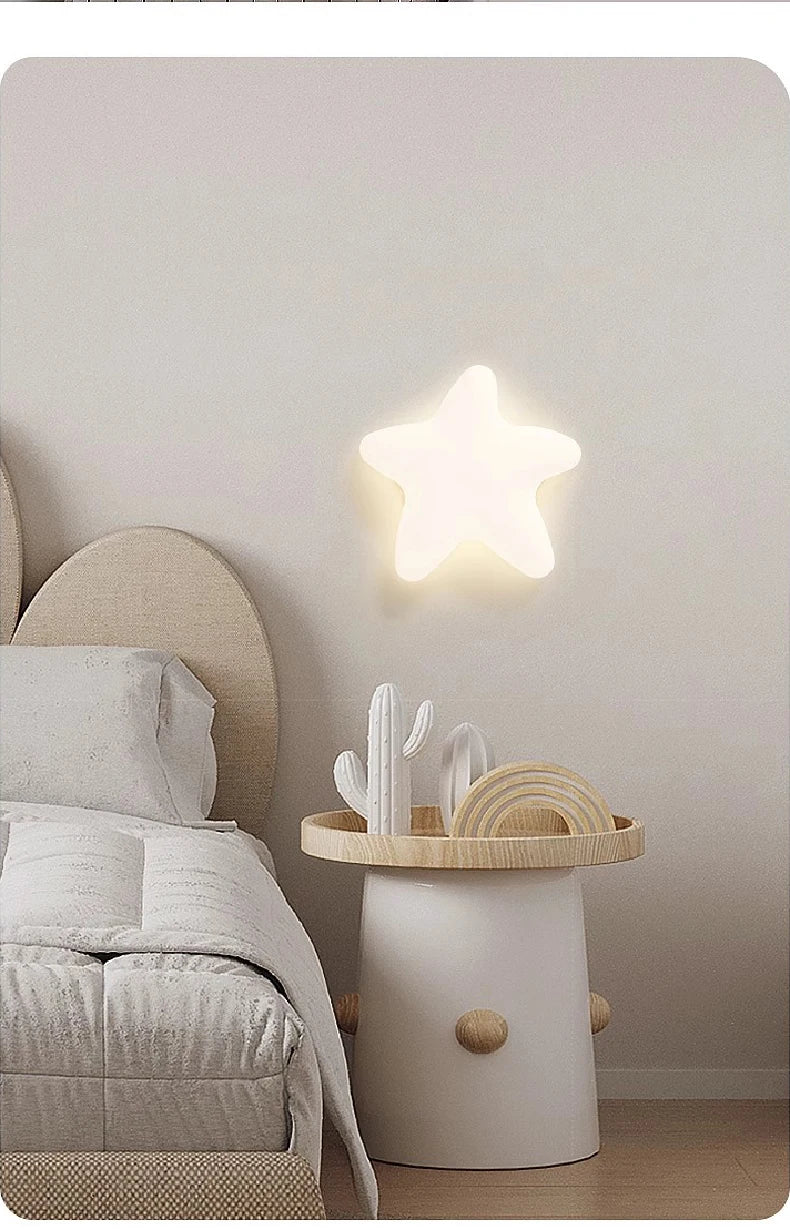 Cloud Ceiling Lamp LED Children's Room Bedside Lamp Minimalist Modern Boy Girl Bedroom Nursery Youth Room Decor Ceiling Light