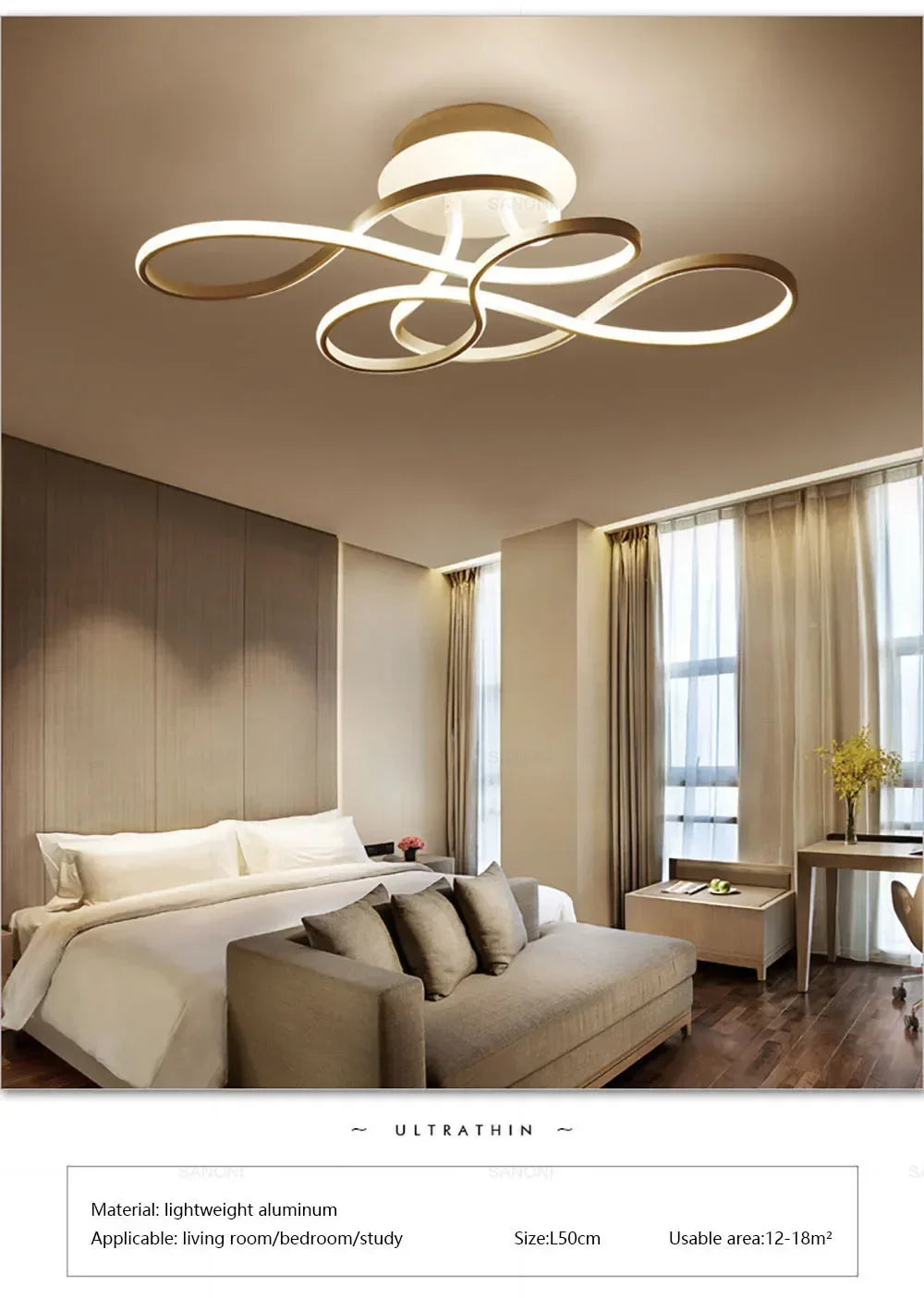 Modern Ceiling Lamp LED Chandelier for Living Dining Room Bedroom Aisle Balcony Home Decoration Indoor Lighting Fixture Luster