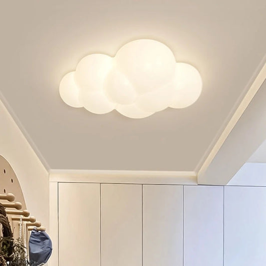 Cloud Ceiling Lamp LED Children's Room Bedside Lamp Minimalist Modern Boy Girl Bedroom Nursery Youth Room Decor Ceiling Light
