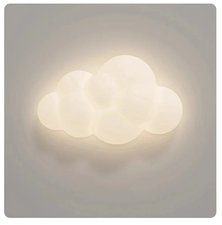 Cloud Ceiling Lamp LED Children's Room Bedside Lamp Minimalist Modern Boy Girl Bedroom Nursery Youth Room Decor Ceiling Light
