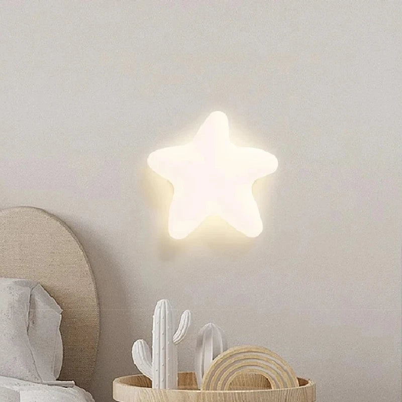 Cloud Ceiling Lamp LED Children's Room Bedside Lamp Minimalist Modern Boy Girl Bedroom Nursery Youth Room Decor Ceiling Light
