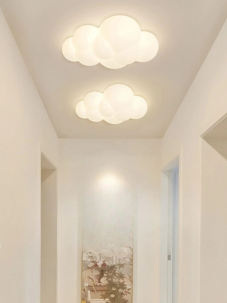 Cloud Ceiling Lamp LED Children's Room Bedside Lamp Minimalist Modern Boy Girl Bedroom Nursery Youth Room Decor Ceiling Light
