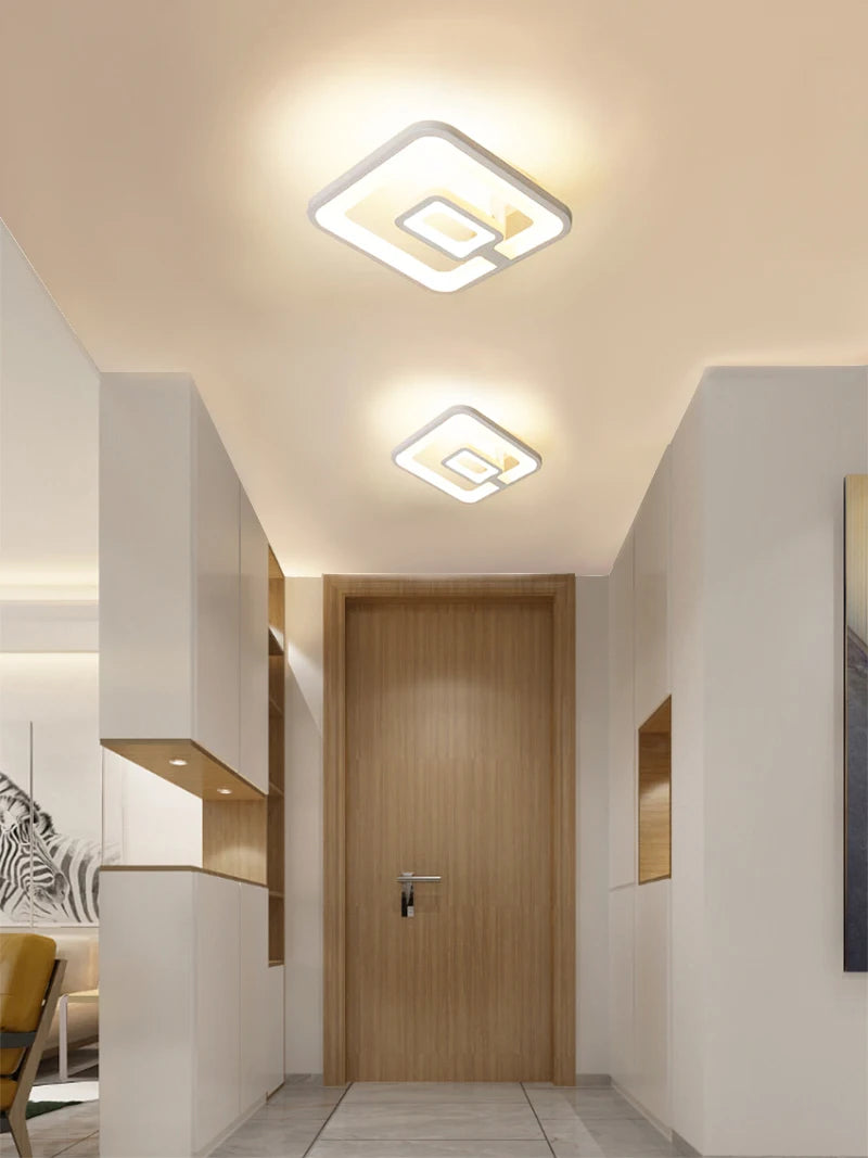 Modern ceiling lamp bedroom led lights living room ceiling chandelier corridor wall lamp balcony ceiling lights 220V home decor