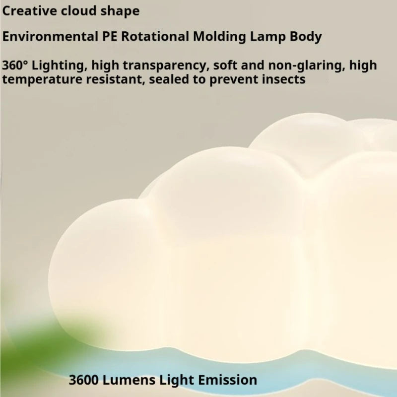 Cloud Ceiling Lamp LED Children's Room Bedside Lamp Minimalist Modern Boy Girl Bedroom Nursery Youth Room Decor Ceiling Light